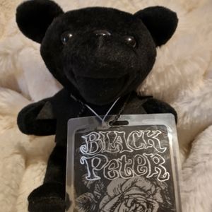 Black Peter Bean Bear by Liquid Blue!!